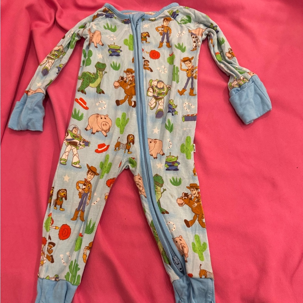 Little Sleepies disney Toy Story zippy size 0-3 months
